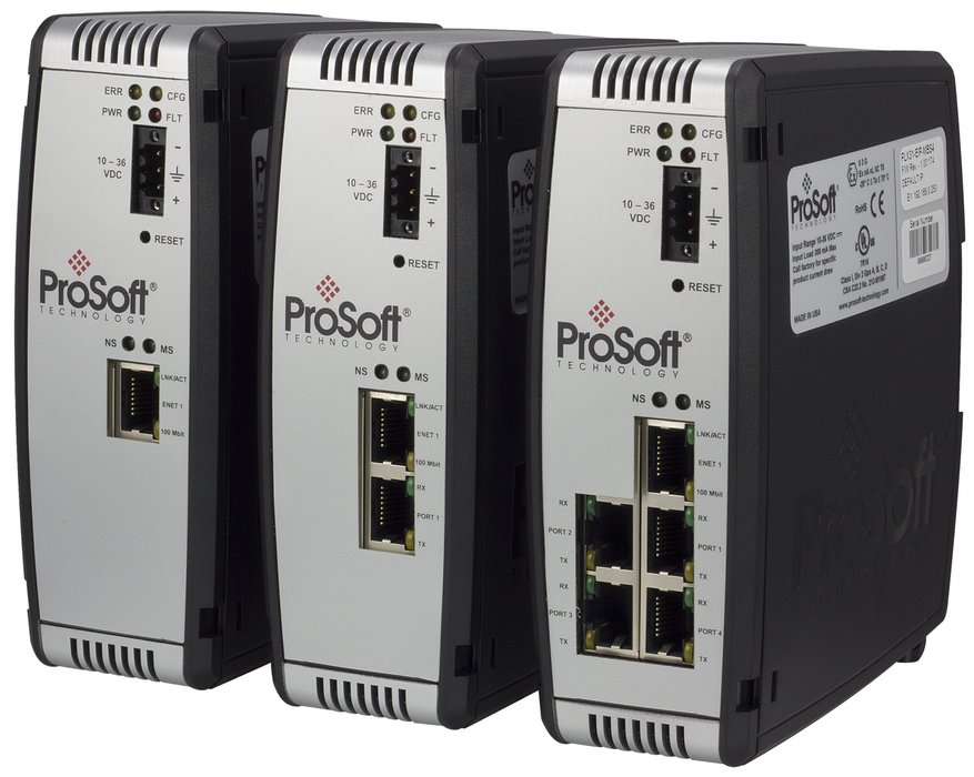 A ProSoft Technology lança a sua nova gama de gateways de comunicação Ethernet - série